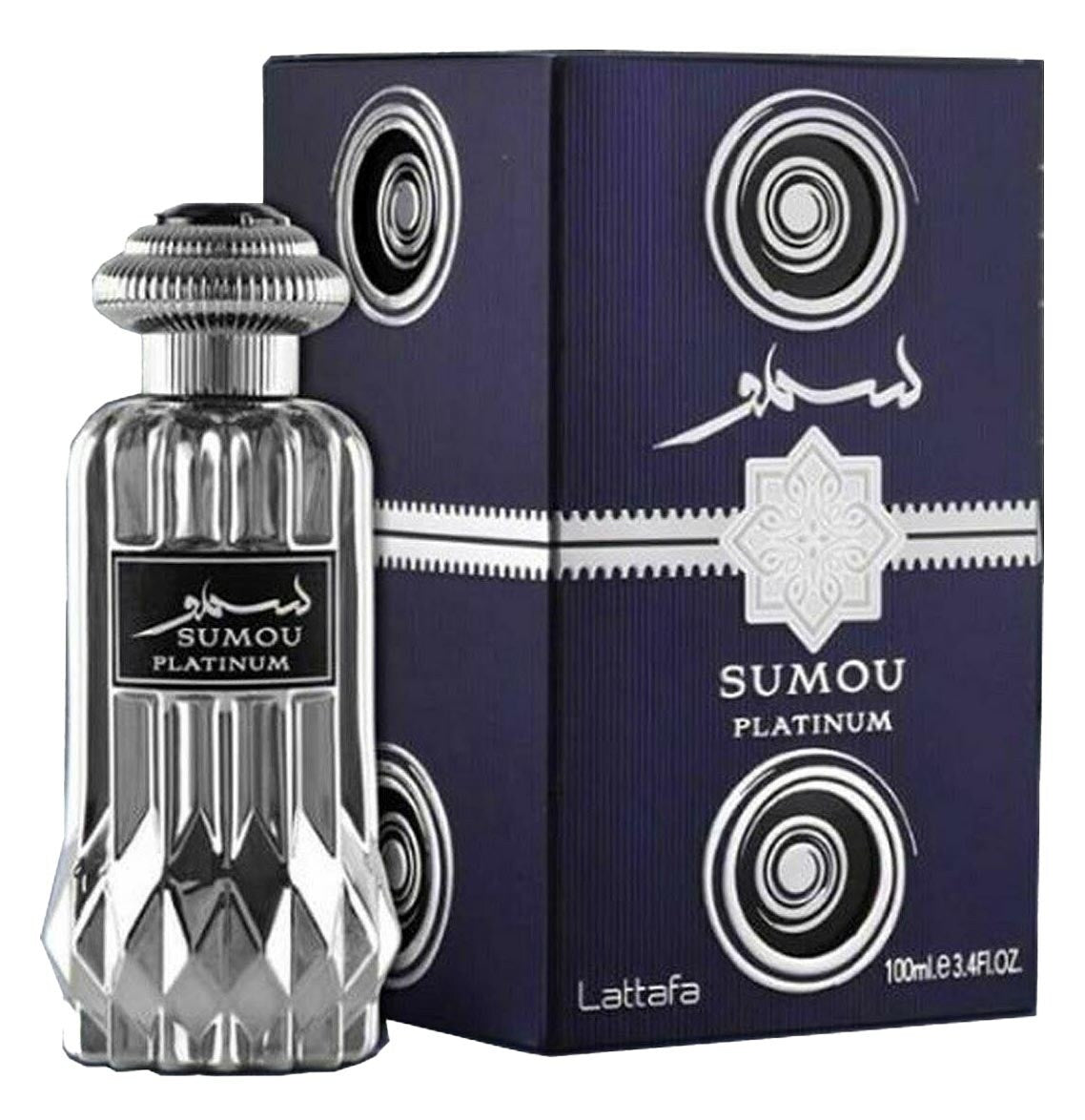 Sumou Platinum Eau de Parfum 100ml (3.4Oz) By Lattafa - Classic Cologne Corner 