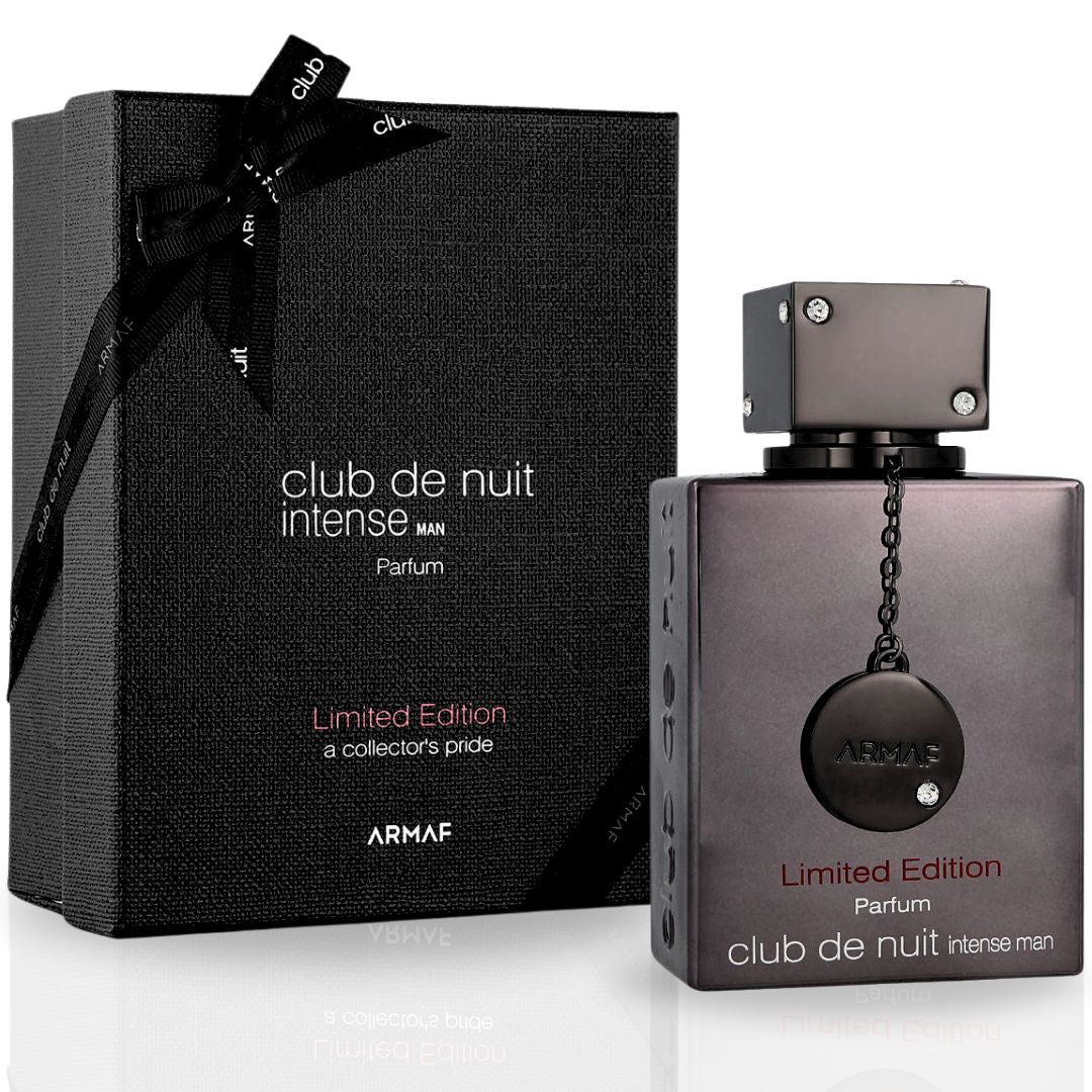 Club De Nuit Intense Man Limited Edition Pure Parfum Gift Box 105ML (3.6 OZ) By Armaf | Long Lasting, Luxurious, Woody, Spicy Masculine Scent. - Classic Cologne Corner 